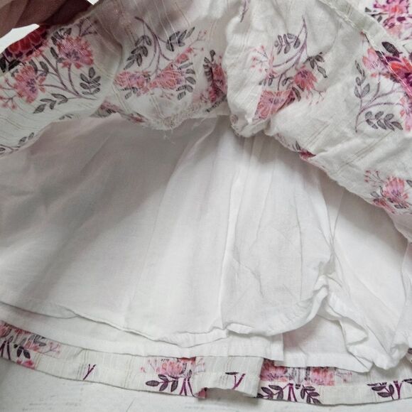 Haute Hippie Floral Layered Ruffle Dress Toddler 2T Sleeveless Lined EUC - Picture 4 of 7